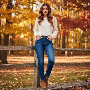 NWT dELiA*s LIV medium rise skinny jean size 10 30/28